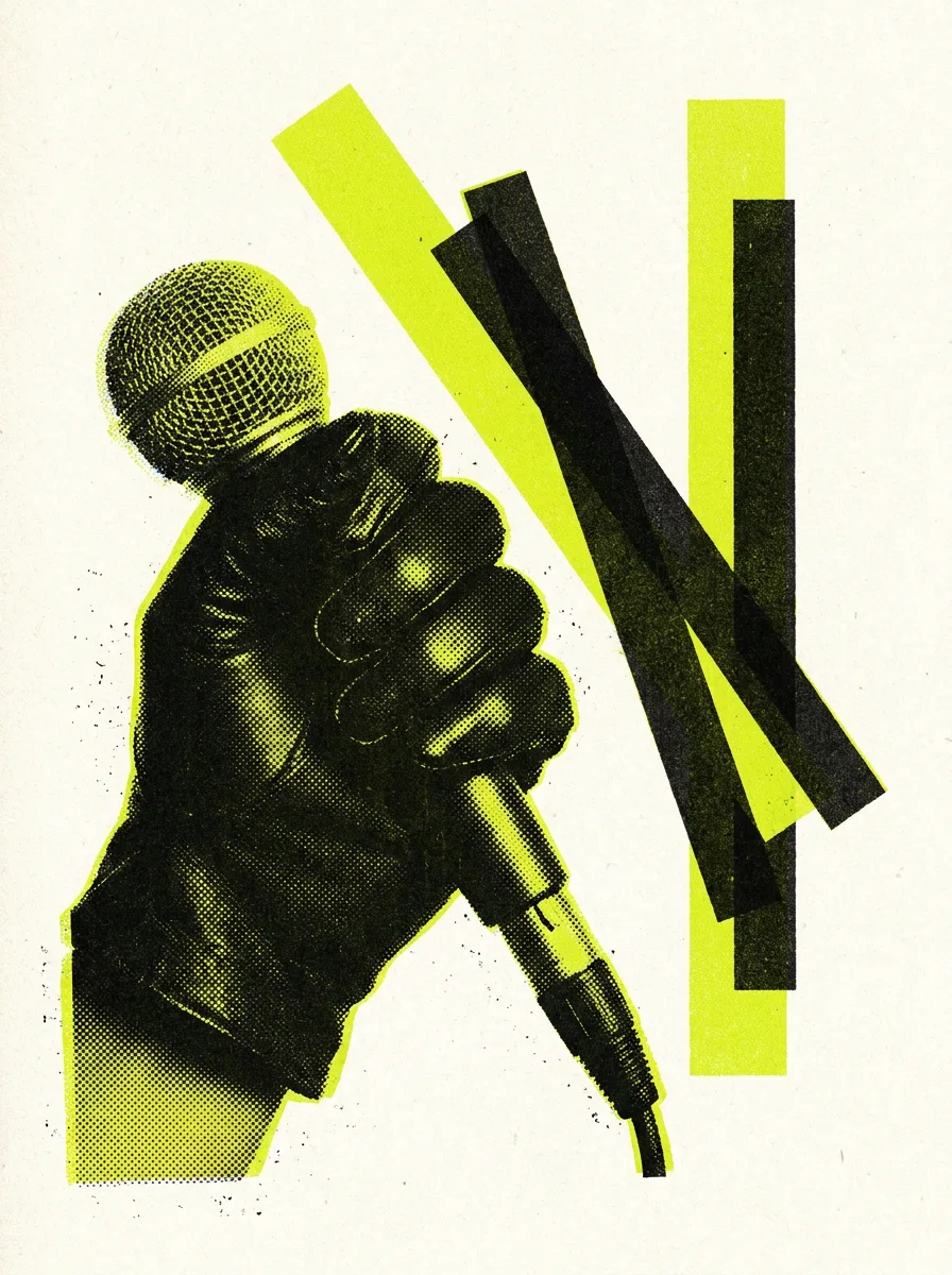 Gig poster for Harbour Lights at The Room