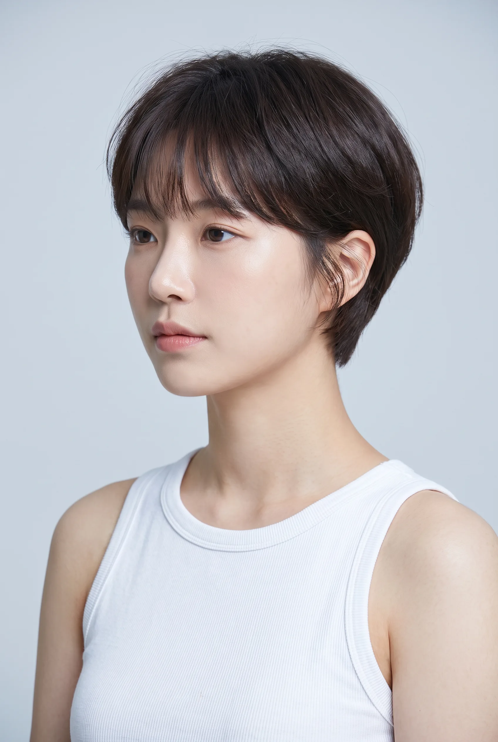 보송 픽시컷 스타일