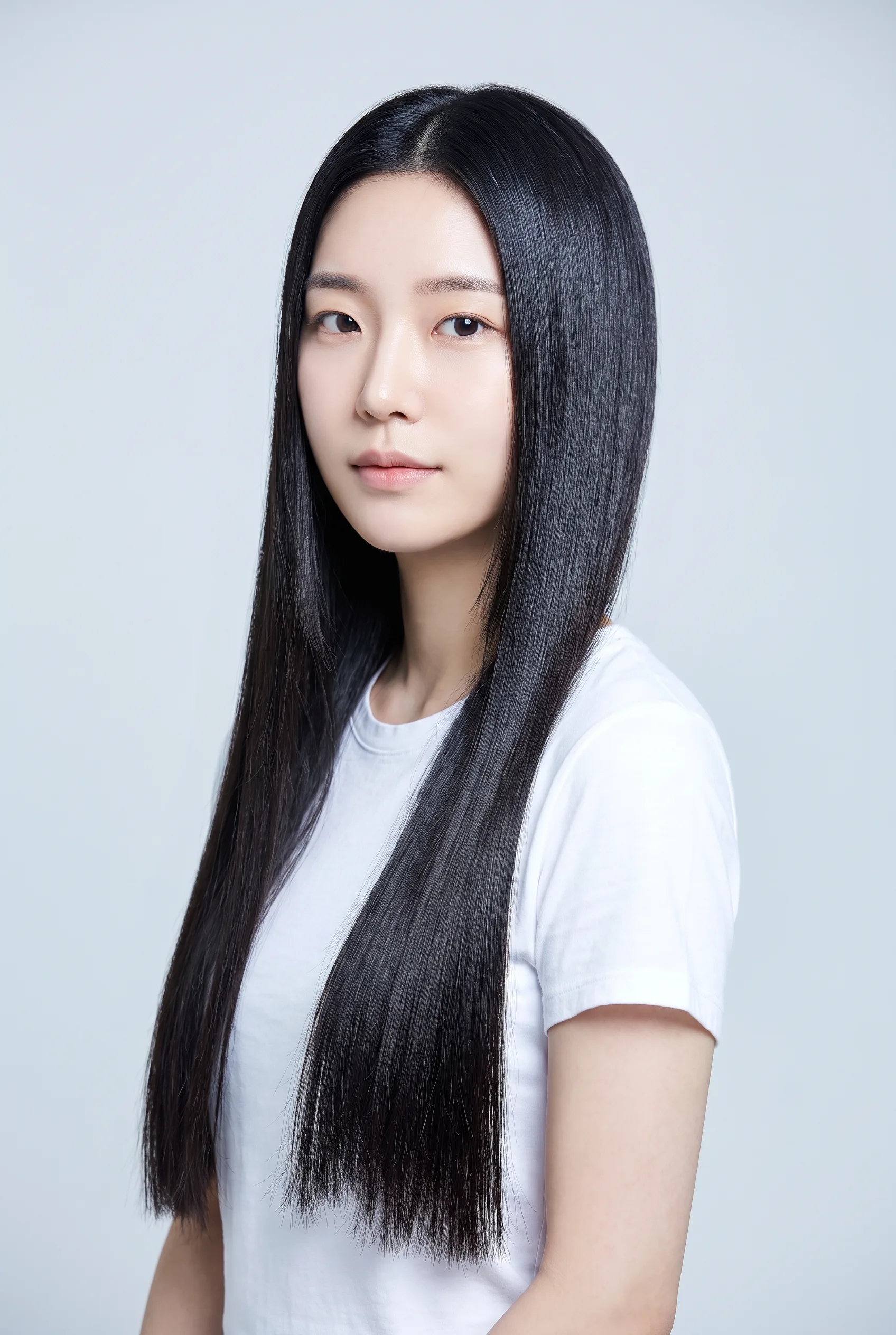 롱 스트레이트 원랭스 스타일