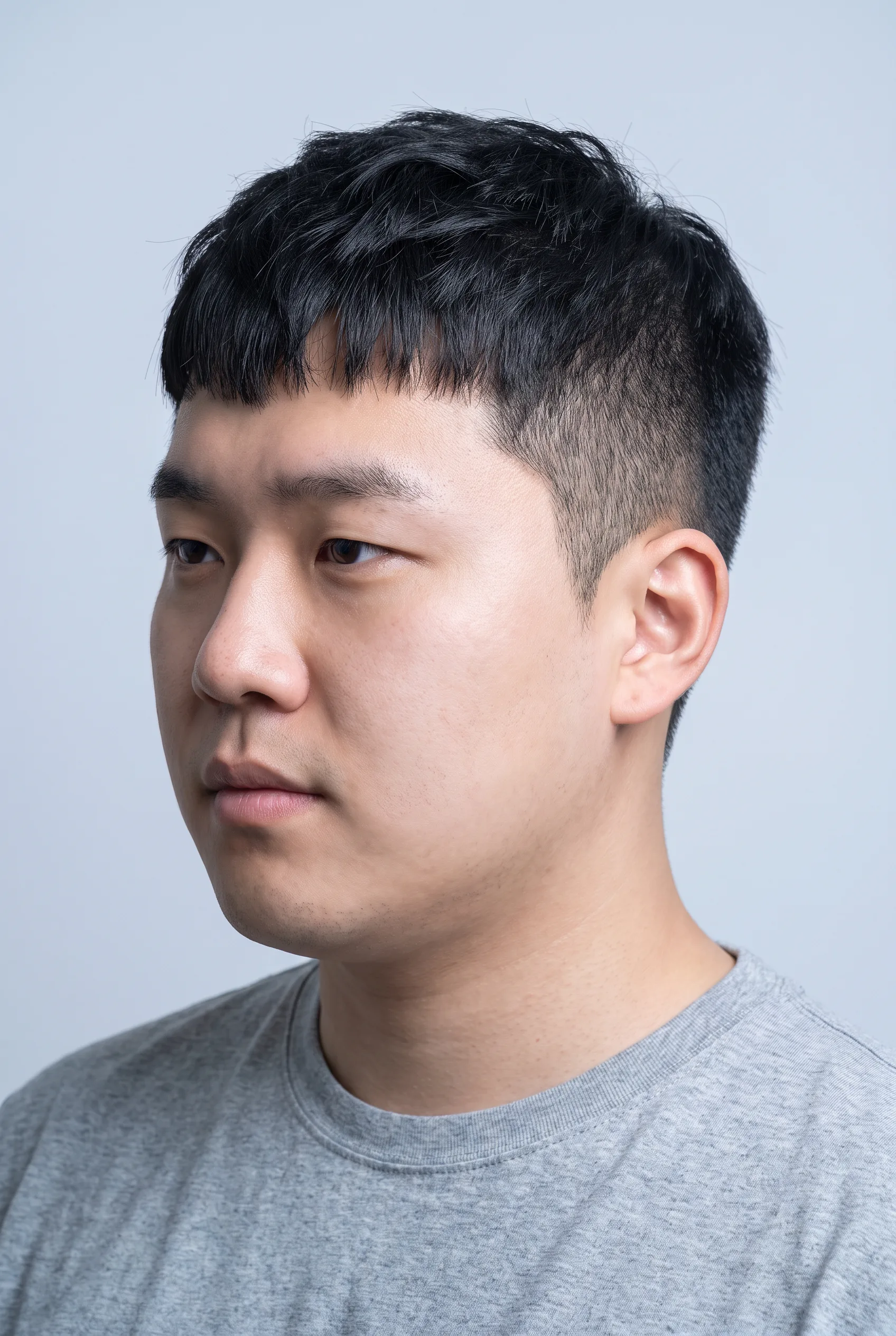 텍스처 크롭컷 스타일