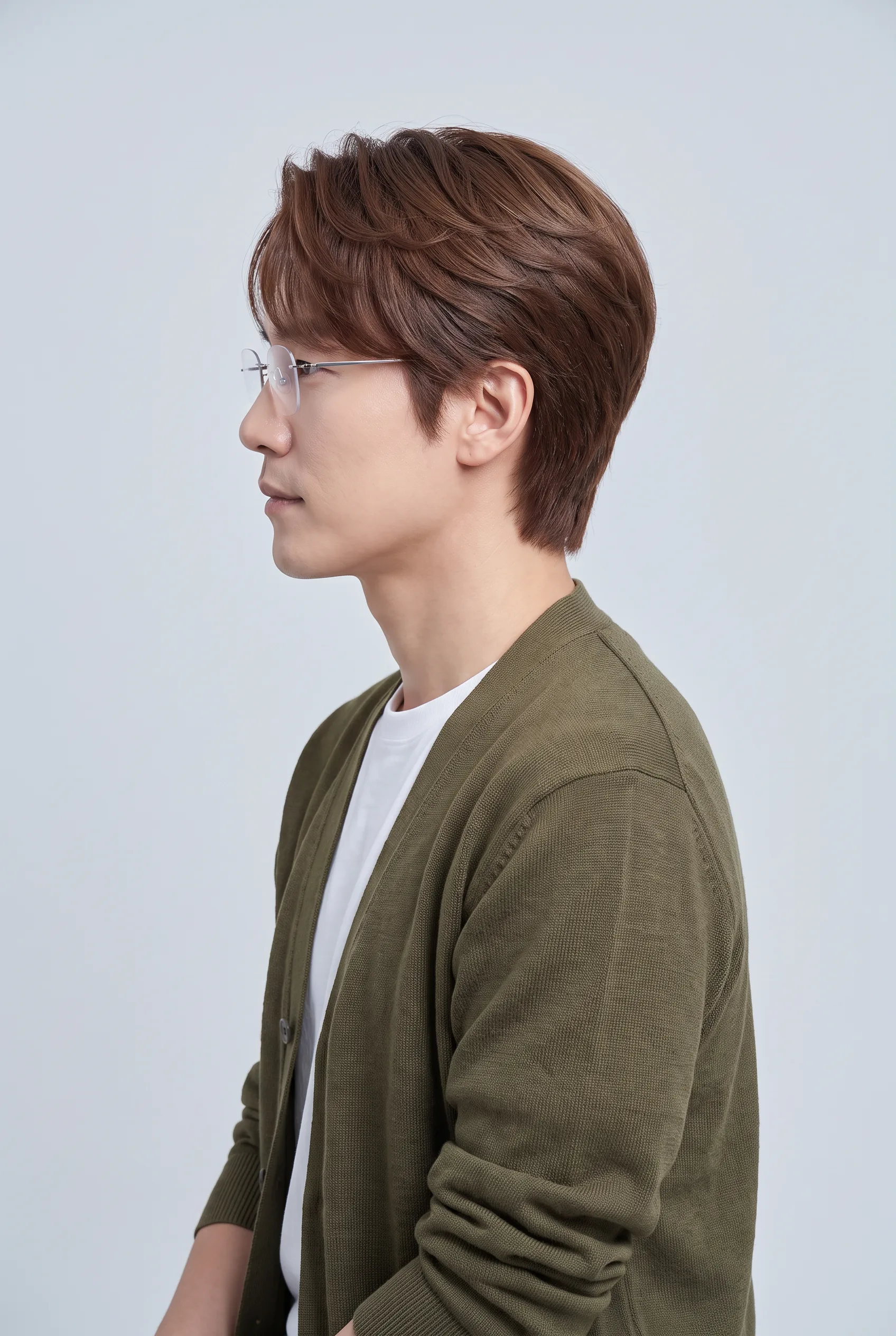 코코아 브라운 톤다운 옆·뒷모습