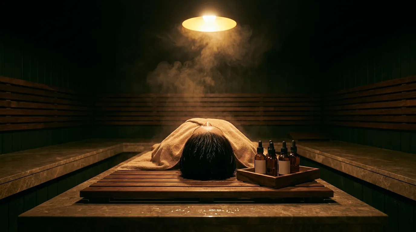 모발 영양 컨디션 케어 진행 장면